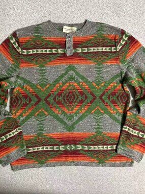 Denim & Supply Ralph Lauren Men's Southwestern Aztec Sweater